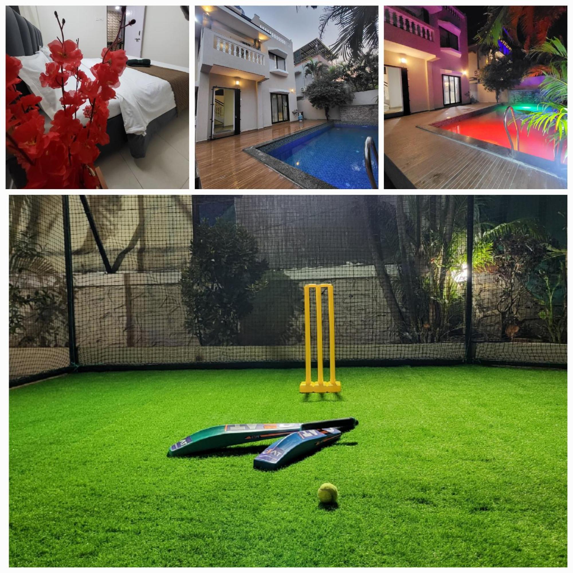 The Perfect Stays Para Disco Big Pool Cricket Turf Villa โลนาวาลา ภายนอก รูปภาพ
